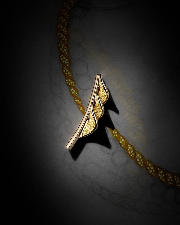 Louis Vuitton Eternal Sun Necklace mounting by Laziz Hamani