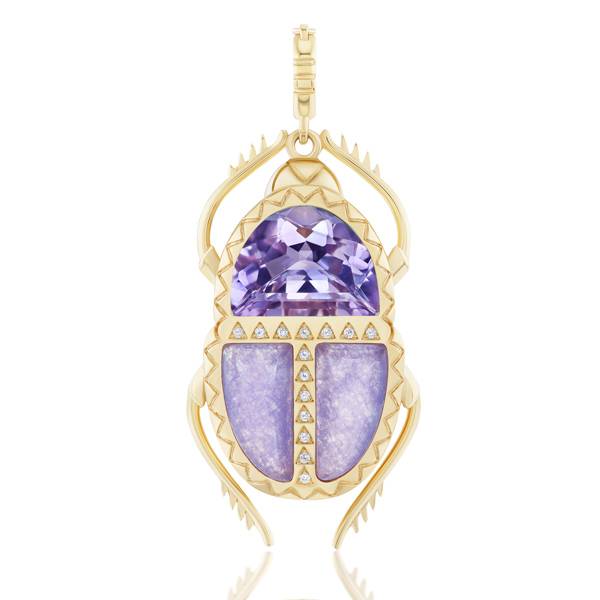 Harwell Godfrey major scarab pendant