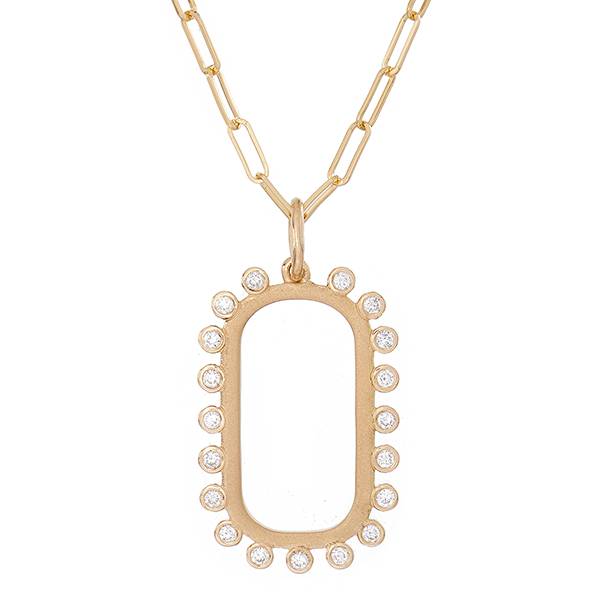 Sethi Couture open pendant