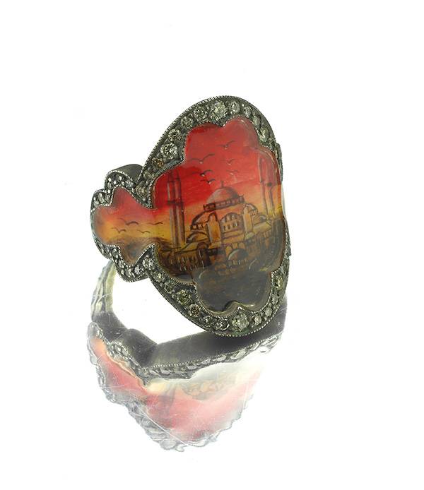 Aspendos enamel ring