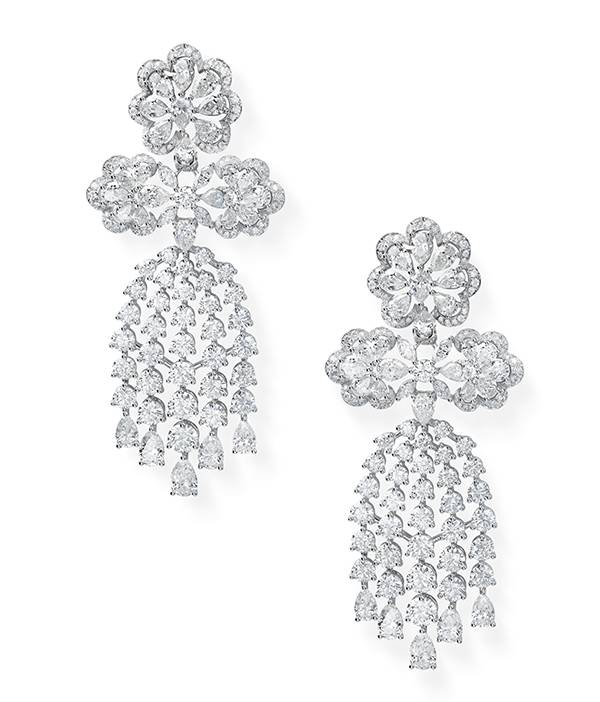 Chopard red carpet collection earrings