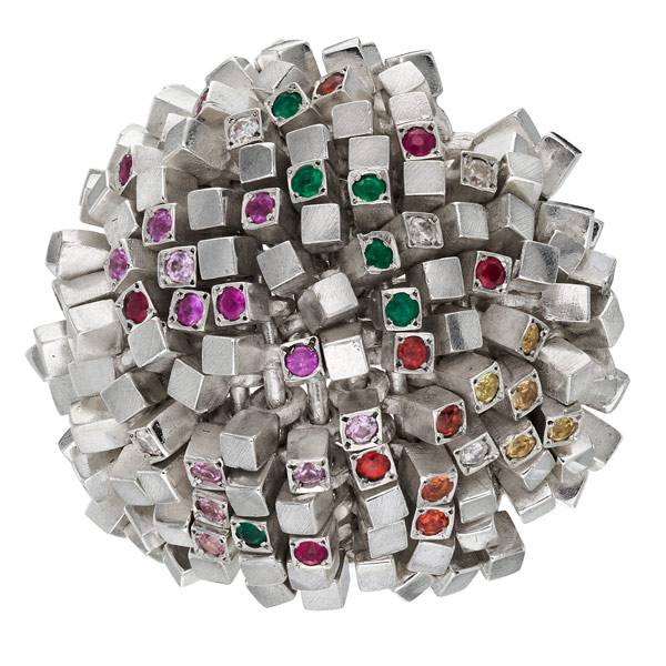 Sarah Pulvertaft Meadow Art ring