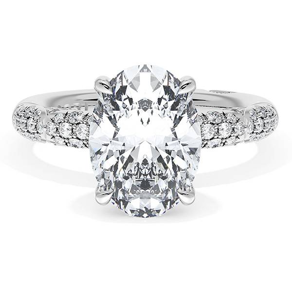 Tacori 3 mm foundation engagement ring