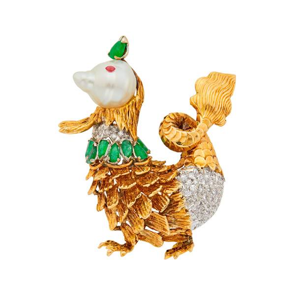 bird brooch