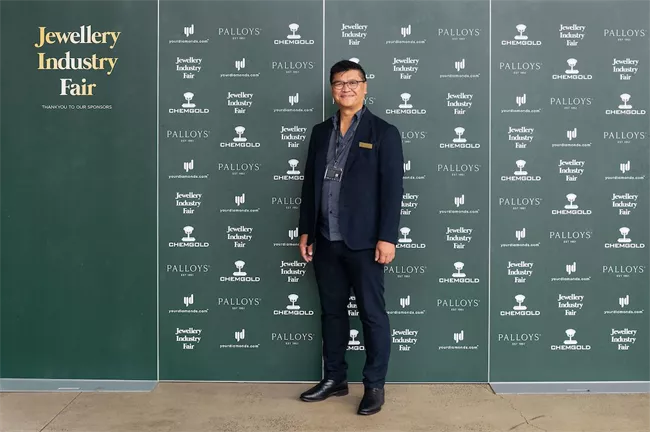 Angkham Phanthapangna attends his Jewellery Industry Fair. In addition to seven liquidated companies, ASIC records show that a company owned by Phanthapangna and Laura Moore which owned Jewellery World was issued with a wind up notice by the Australian Taxation Office.