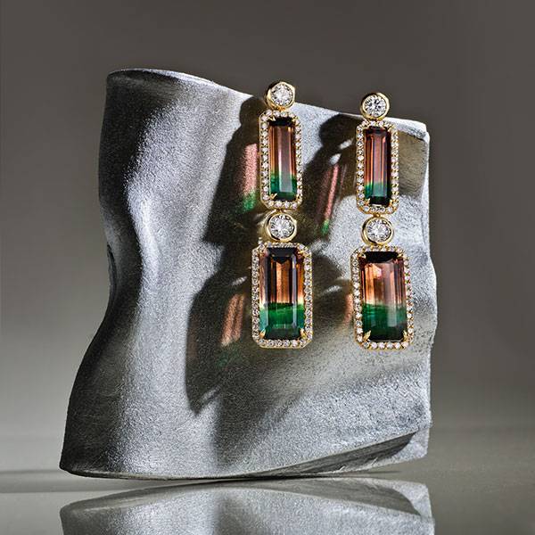 Mindi Mond Watermelon Earrings