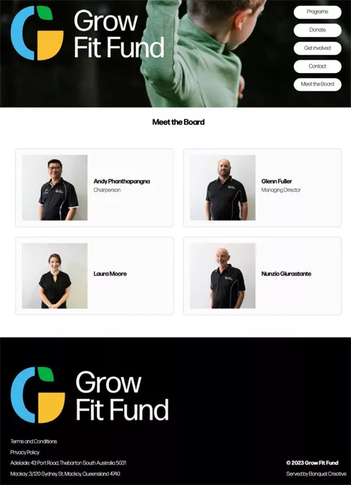 Grow Fit Fund, the collapsed children