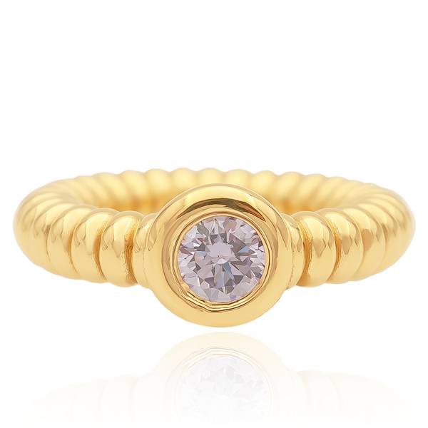 Orman Anchor amethyst ring