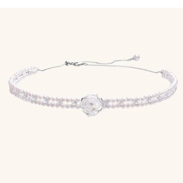 Arsis pearl choker necklace