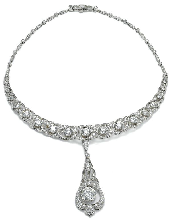 Tiffany archive diamond necklace