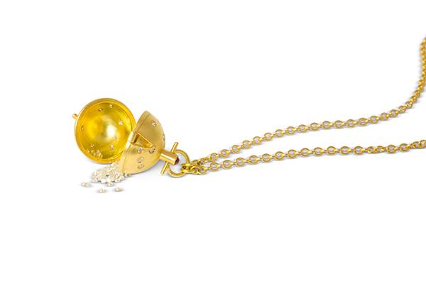 Dale Hernsdorf Mars In Full Orb Locket with melee