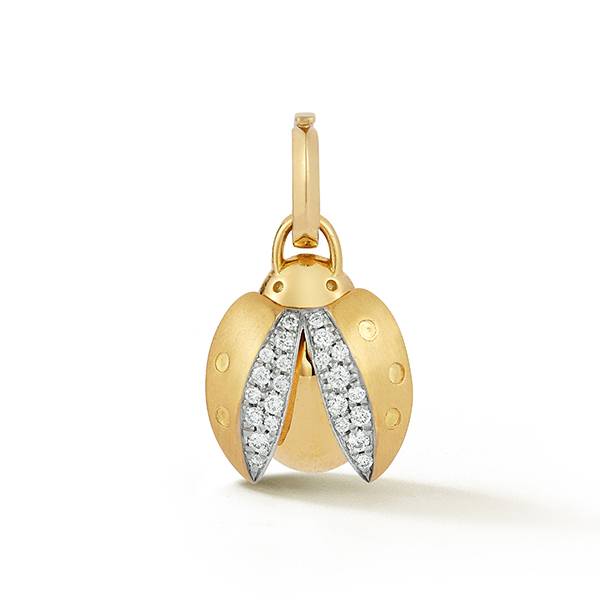 Jade Trau mini ladybug charm