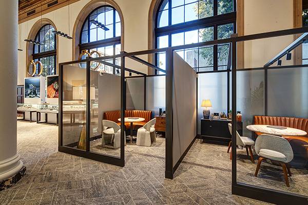 Robbins Brothers viewing rooms