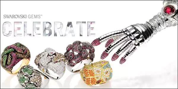 Click the image to view an extensive collection of jewellery designs as seen in Gem Visions by Swarovski Gems