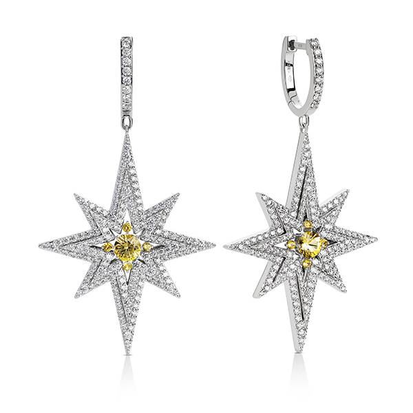 Roberto Coin Princess Star earrings