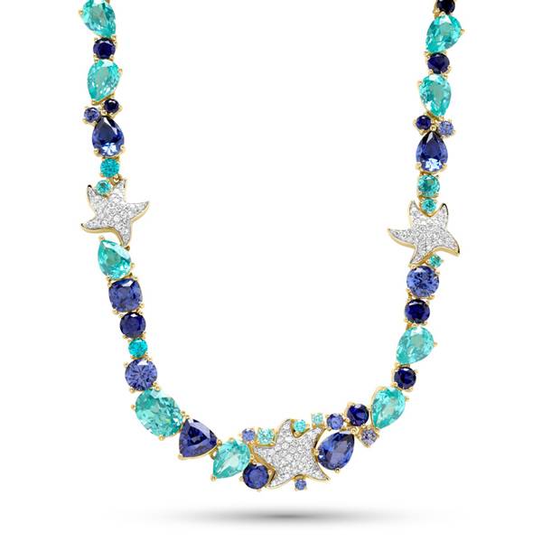 Flaircraft Deep Blue necklace