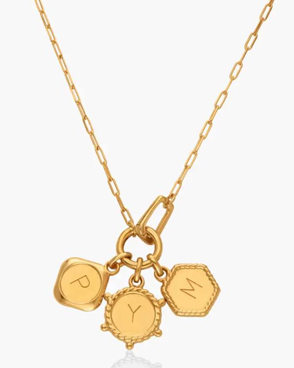 Oak and Luna charm necklace