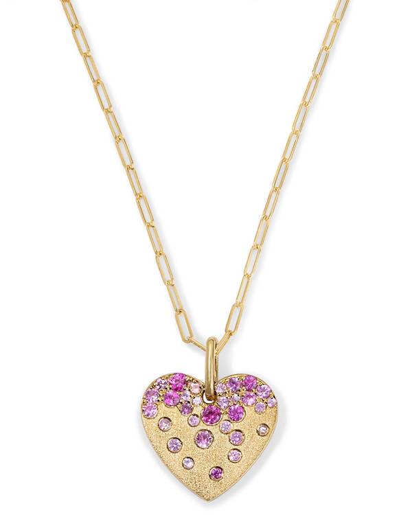 Stephanie Gottlieb scattered heart pendant