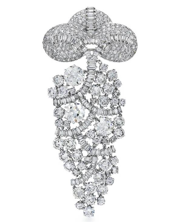 Fred Leighton diamond brooch