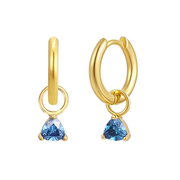 Gold Trip birthstone earrings