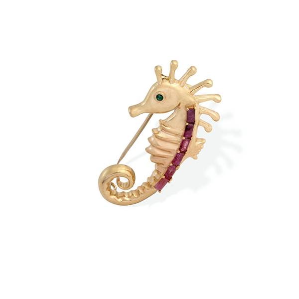 Goldstories seahorse