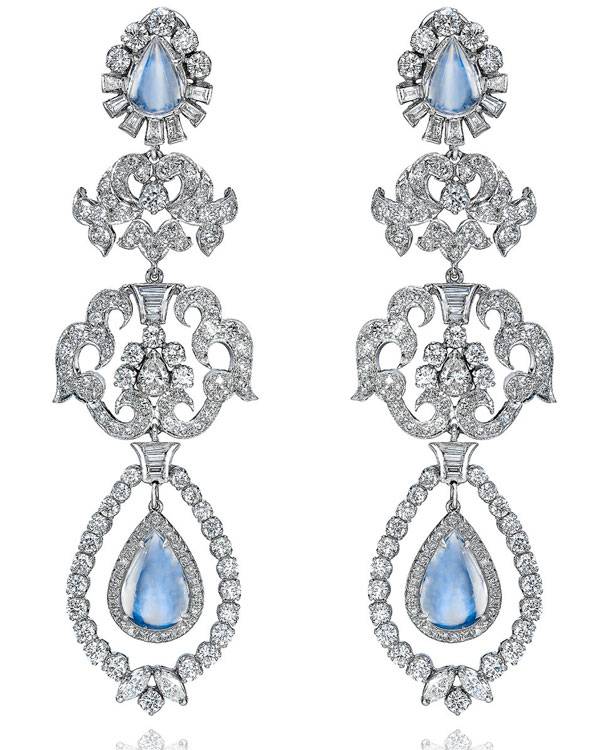 Mindi Mond moonstone Gala earrings