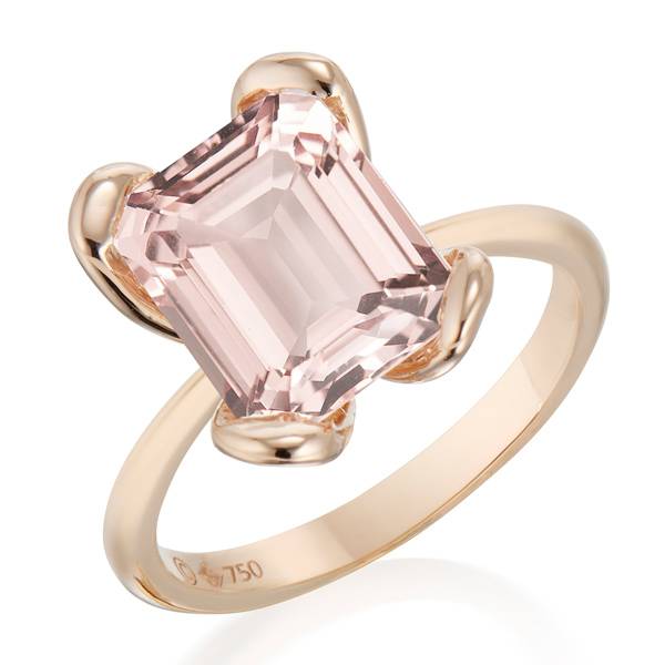 Hannah Allene morganite ring