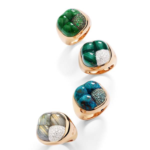 Pomellato Mosaico rings