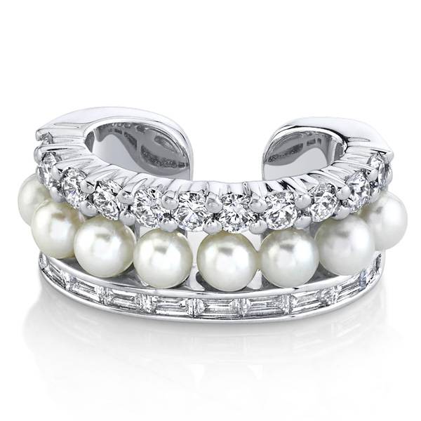 Anita Ko pearl ear cuff