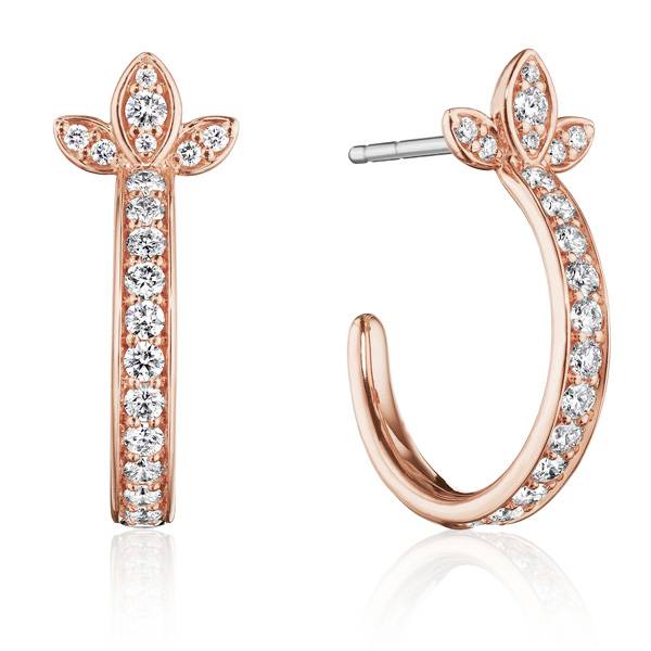 Verragio Athena hoop earrings