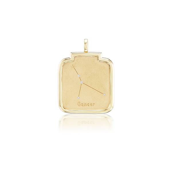 Sorellina Cancer pendant back