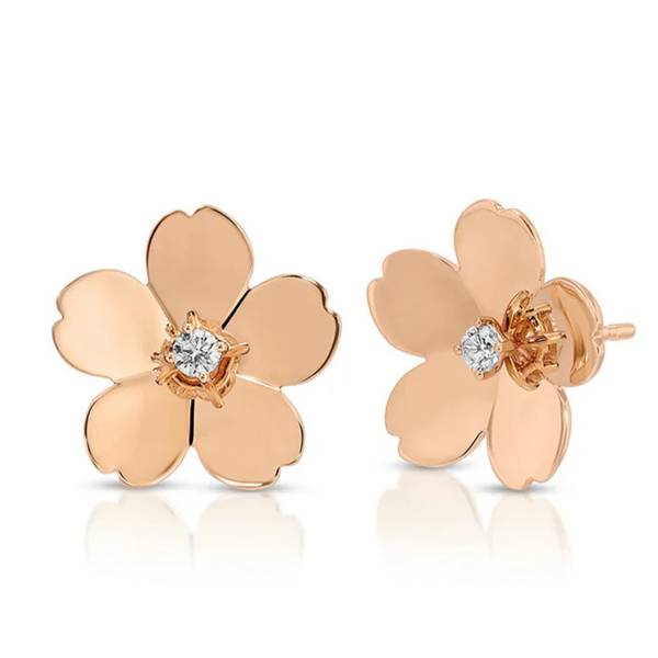 EF Collection flower earrings