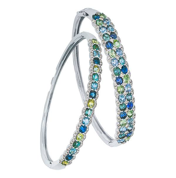 Le Vian Montana Sapphire Ombre bangles