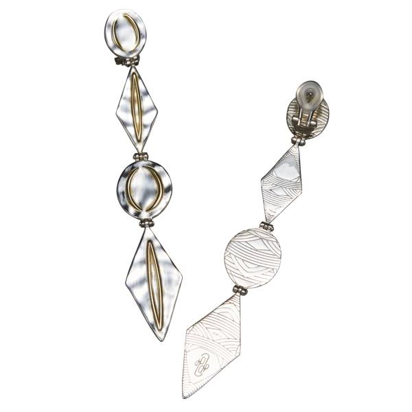 House of Harlow Arch drop earrings