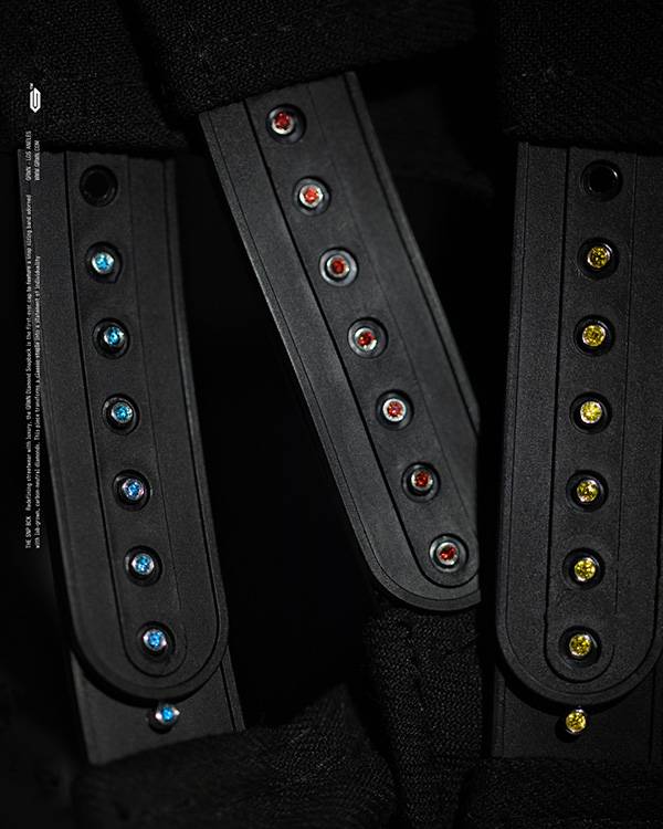 GRWN SNP BCK Multicolor lab-grown diamonds