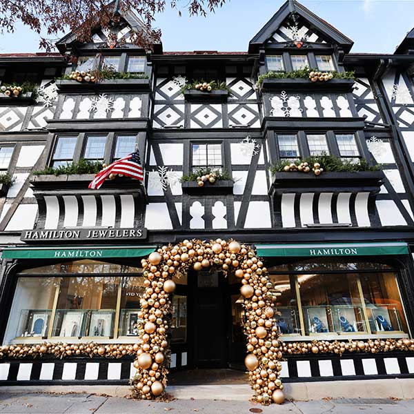 Hamilton exterior holiday