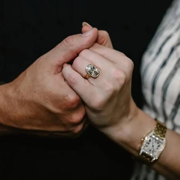 Taylor and Travis engagement ring