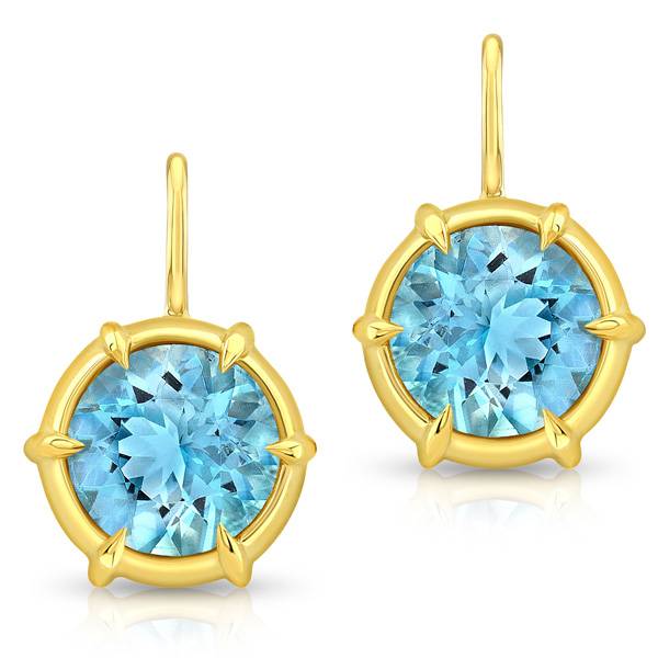 Rahaminov aquamarine earrings