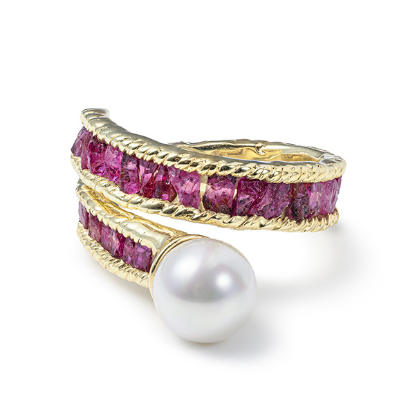 German Kabirski pearl ring