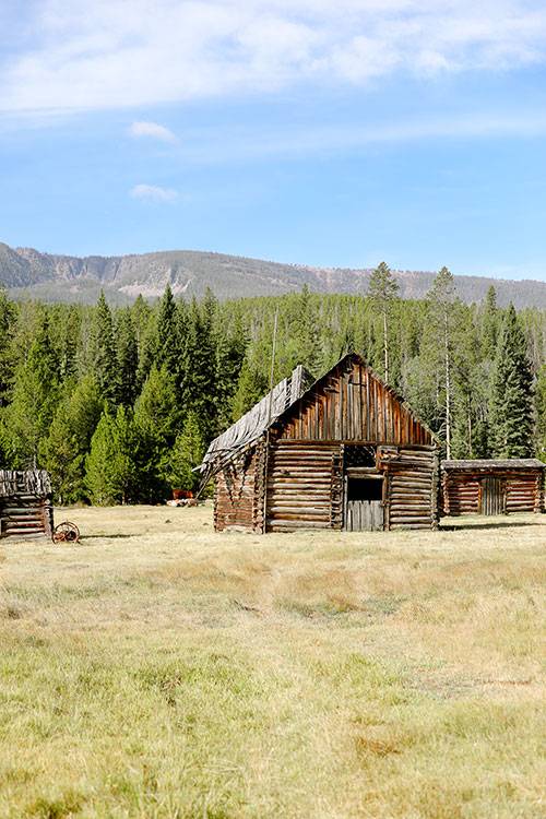 Rock Creek prospector cabins