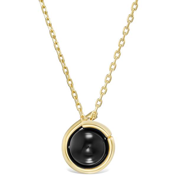 Tabayer Oera black agate pendant