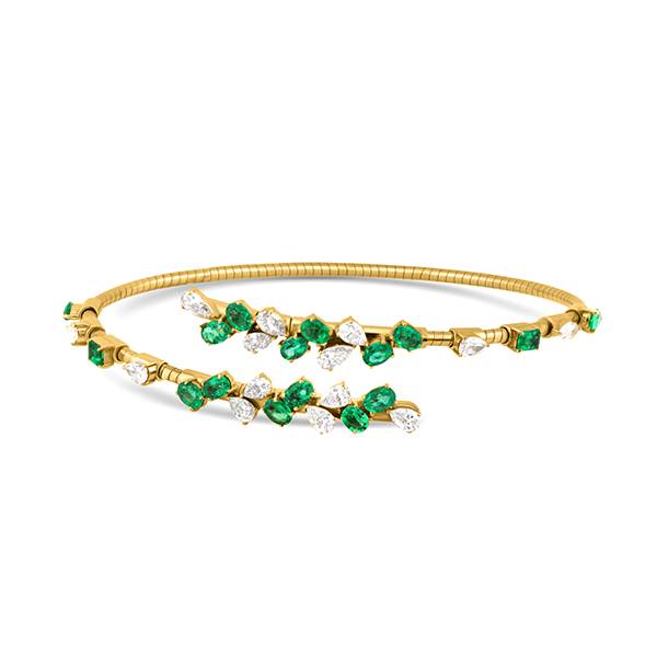 Tresor Symphony emerald bracelet