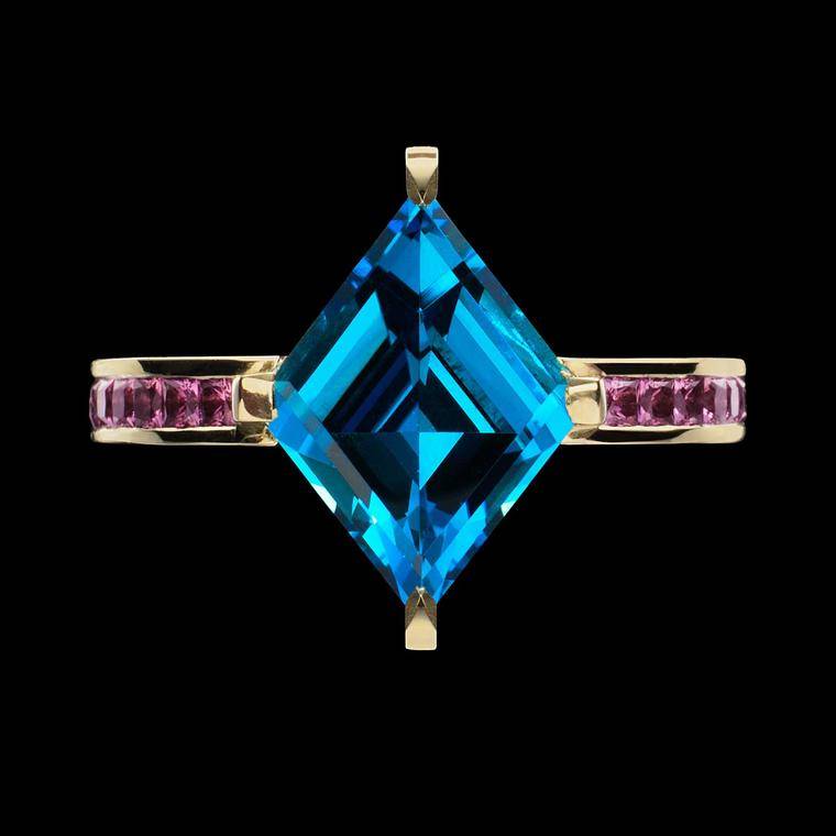 Blue Kite ring by Ben Day