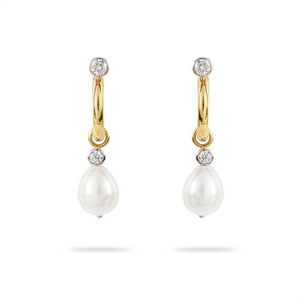 Jessie Thomas pearl earrings