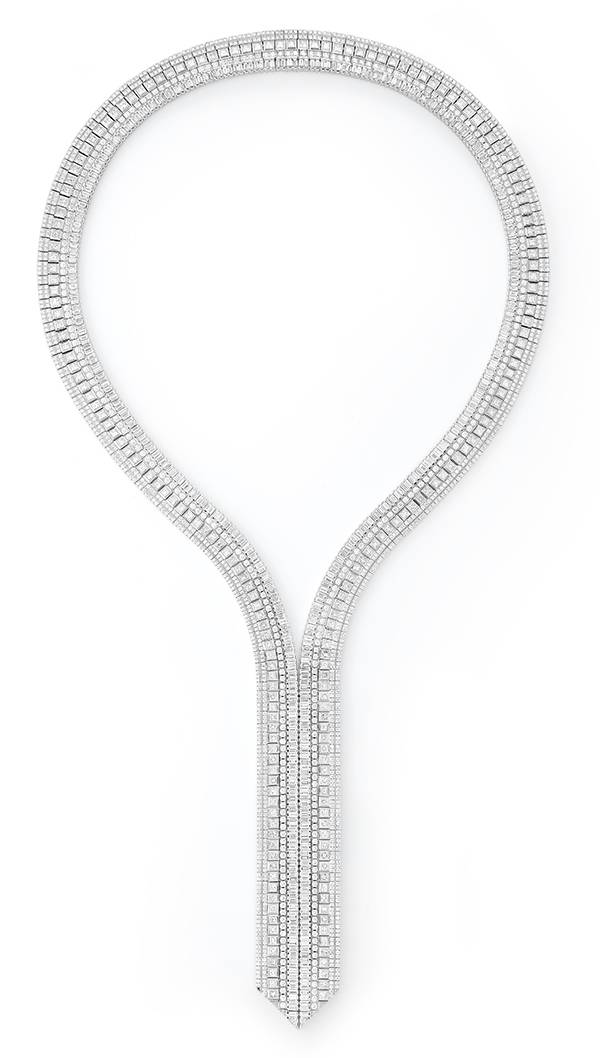 Boucheron Quatre Radiant Edition tie necklace