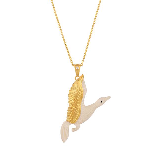 Gurhan bird pendant