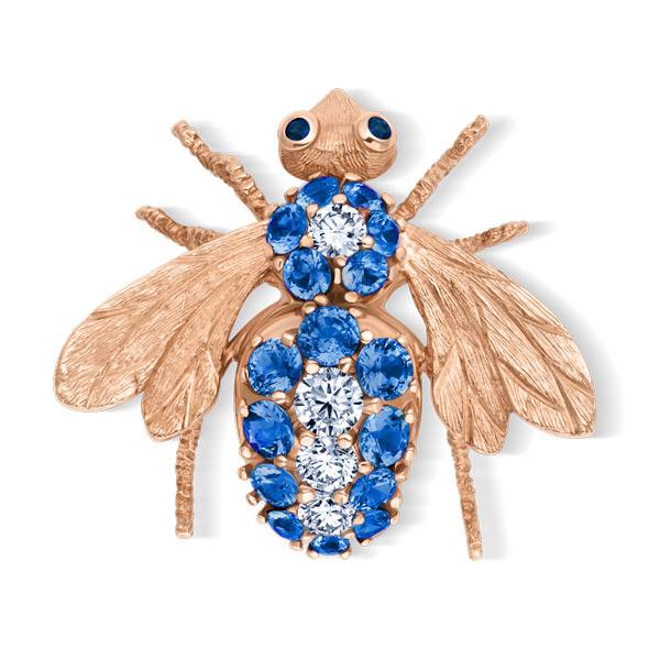 Allison Quaid bee brooch