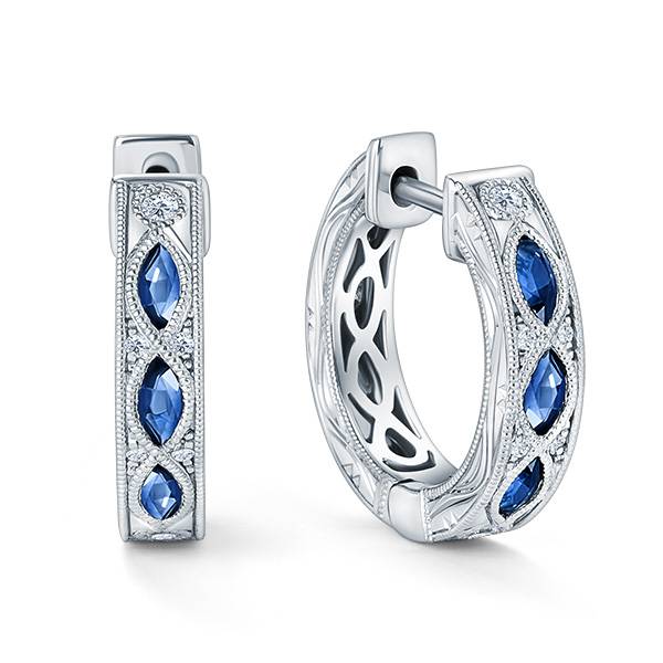 Kirk Kara sapphire earrings