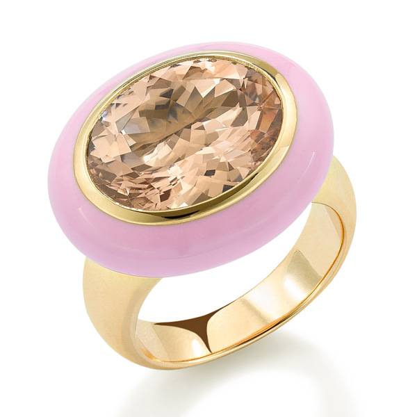Robinson Pelham morganite Arena ring