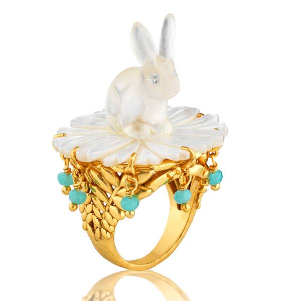 Capucine De Wulf Villandry bunny ring